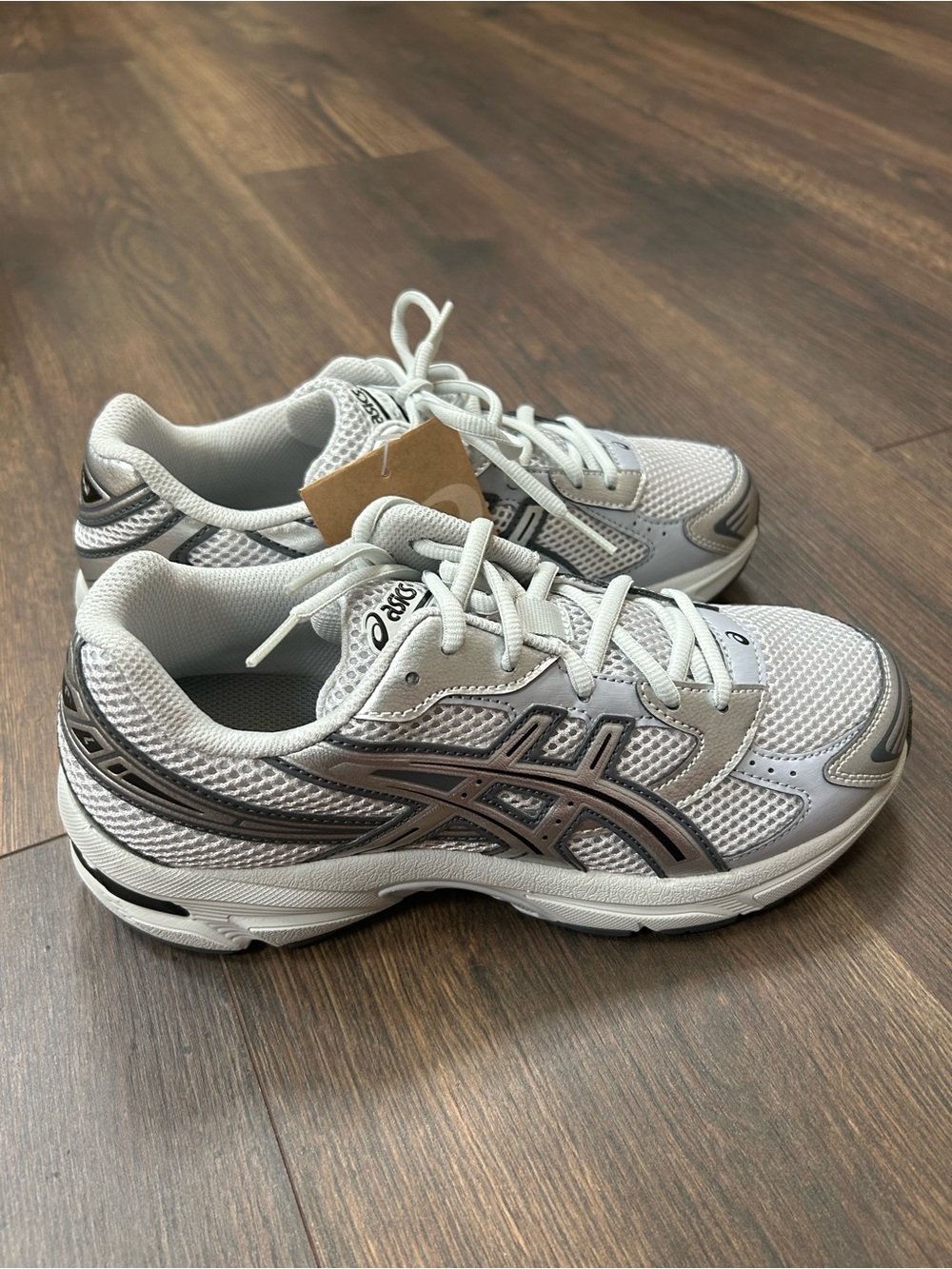 ASICS GEL-1130 Women's Glacier Grey/Pure Silver Running Shoes - Picture 5 of 8